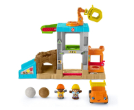 Fisher-Price Little People plac budowy zestaw z dźwiękiem - 1023380 - zdjęcie 1